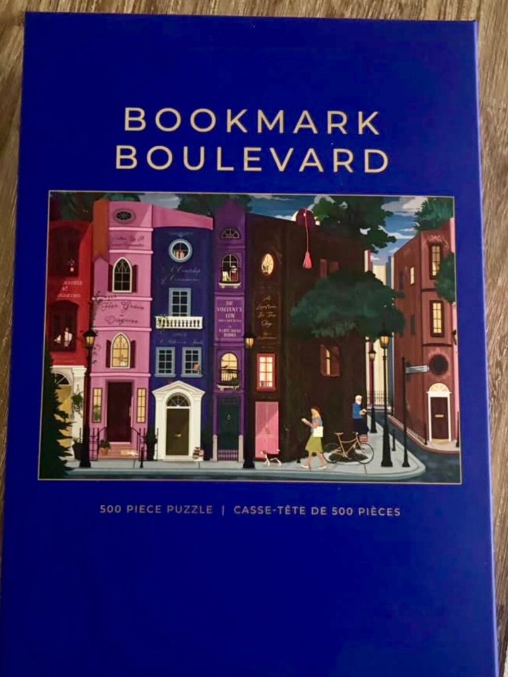 NWT Hobbry Bookmark Boulevard Puzzle